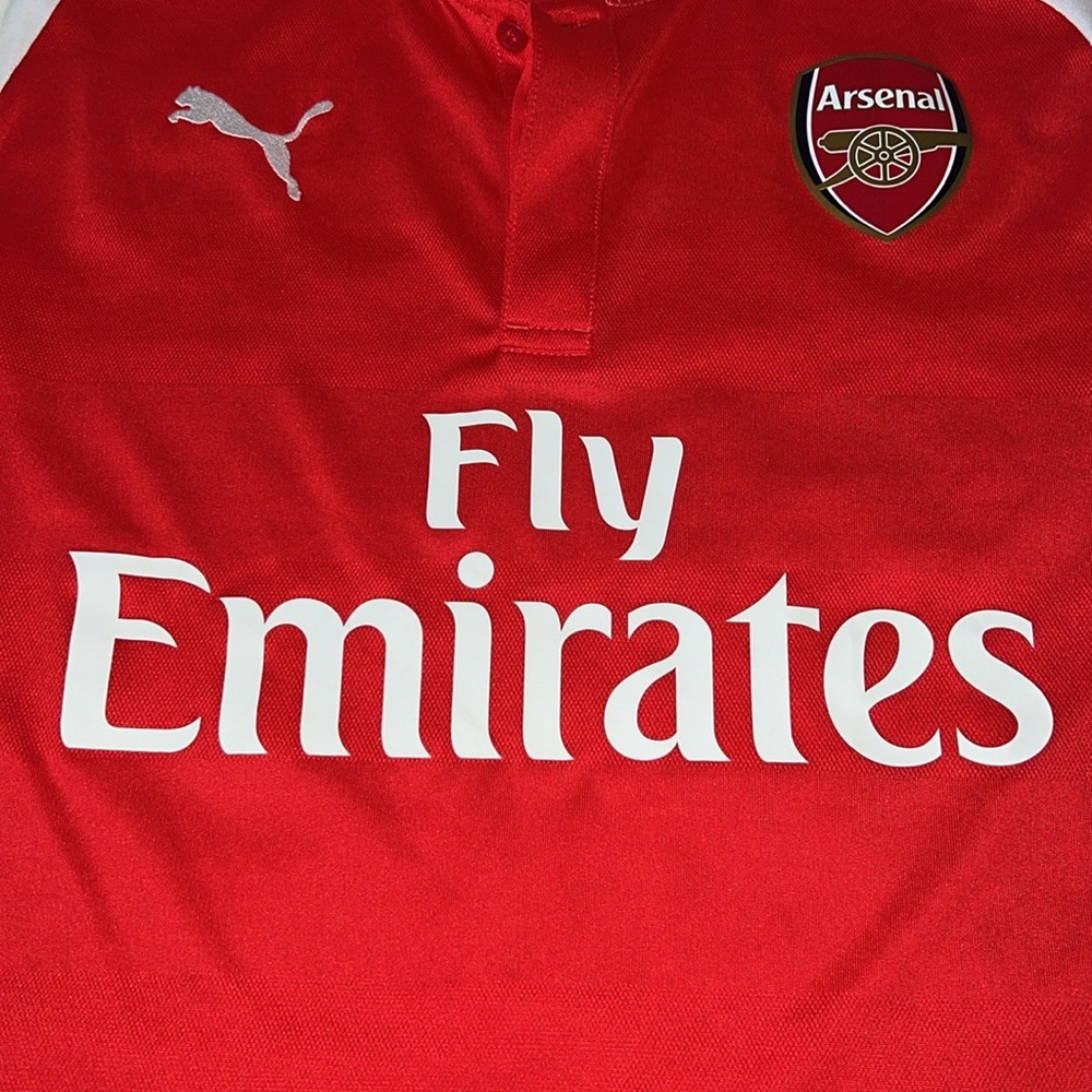 Authentic Arsenal Long Sleeve Jersey Size Medium - Picture 7 of 12